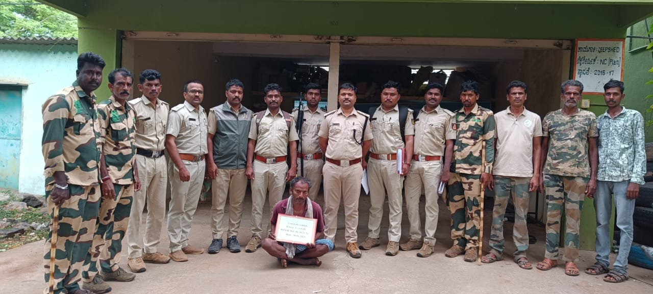 ವನ್ಯಜೀವಿ ಸಂರಕ್ಷಣಾ ಕಾಯ್ದೆ ಉಲ್ಲಂಘನೆ : ಆರೋಪಿ ಬಂಧನ…!